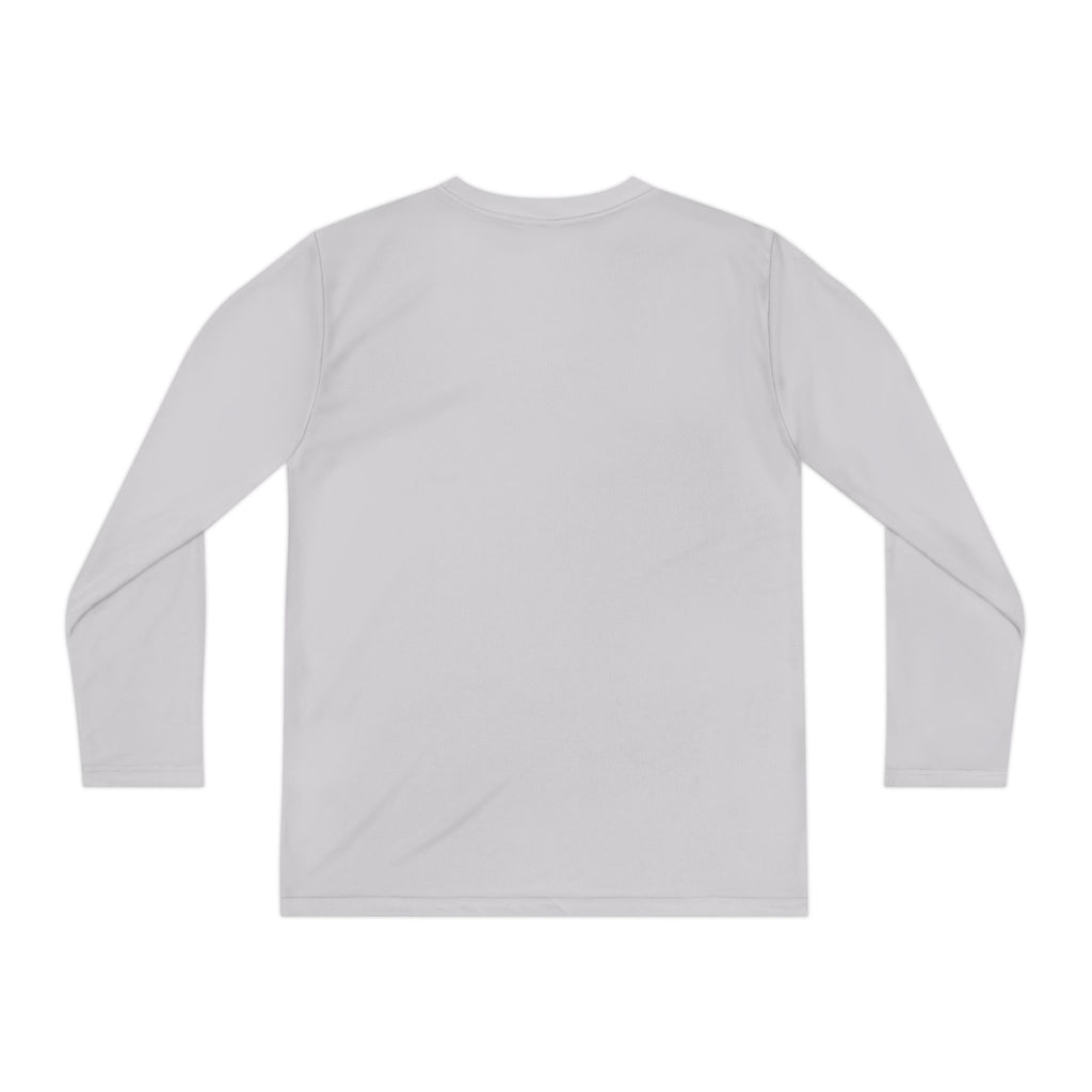 Youth Long Sleeve Tee — "Pure Love" Colorful Heart Kids Shirt